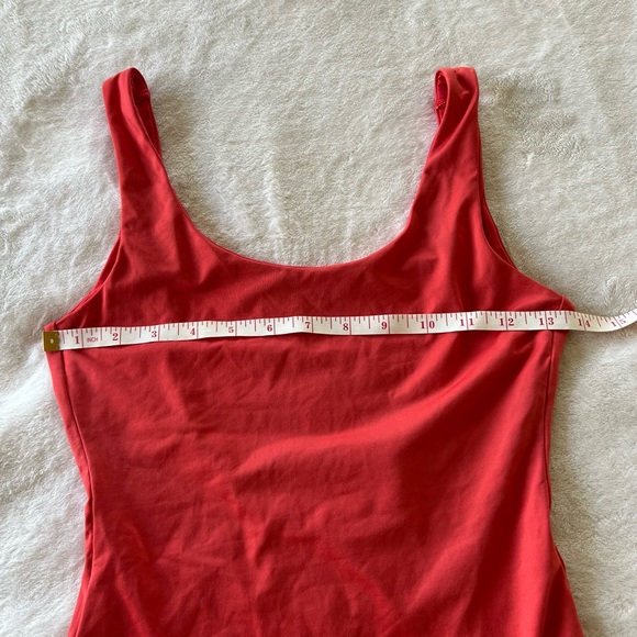 Onia Kelly Scoop Neck One Piece Swimsuit in Cayenne - Picture 6 of 6